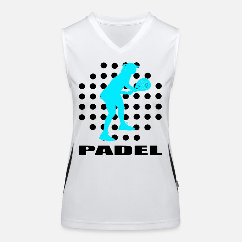 Padel Women's Functional Contrast Tank Top