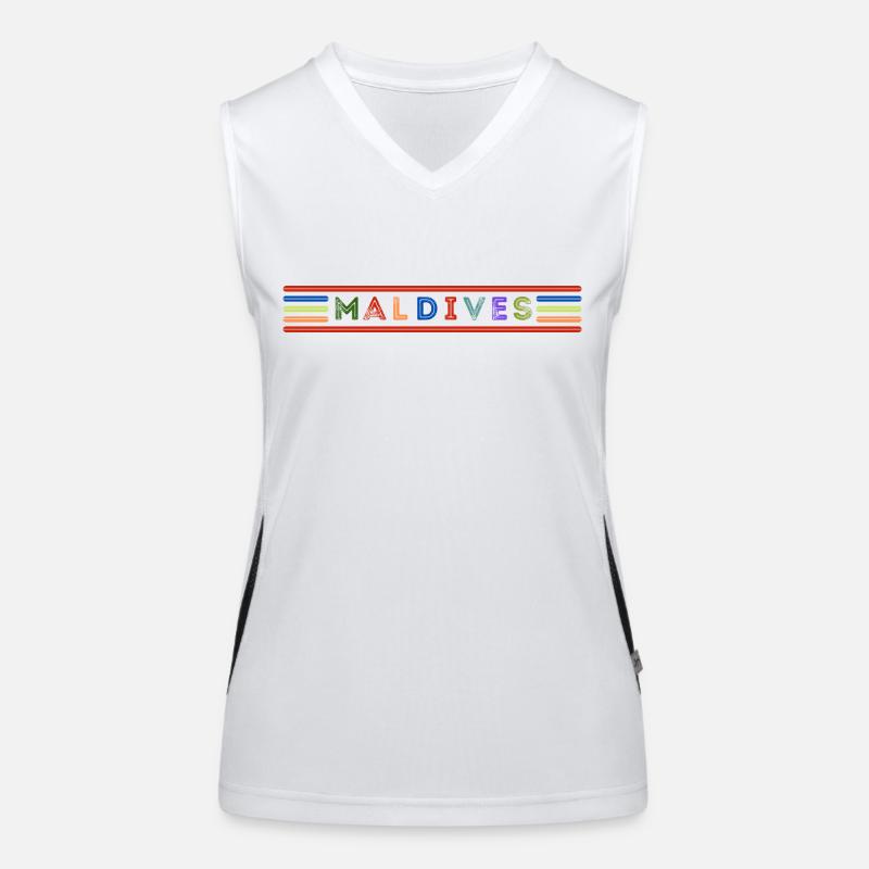 MALDIVES Women's Functional Contrast Tank Top