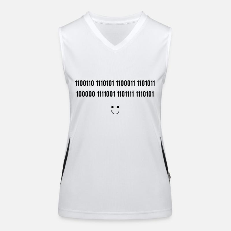 Geheimcode Funktionelles Kontrast-Tank Top für Frauen