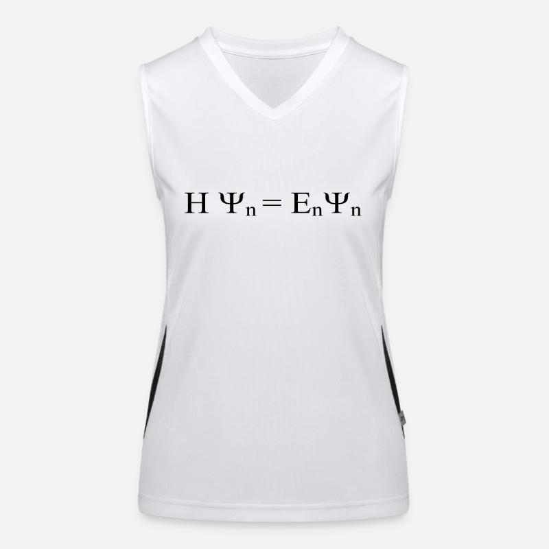 Équation de formule mathématique Débardeur respirant contrasté Femme