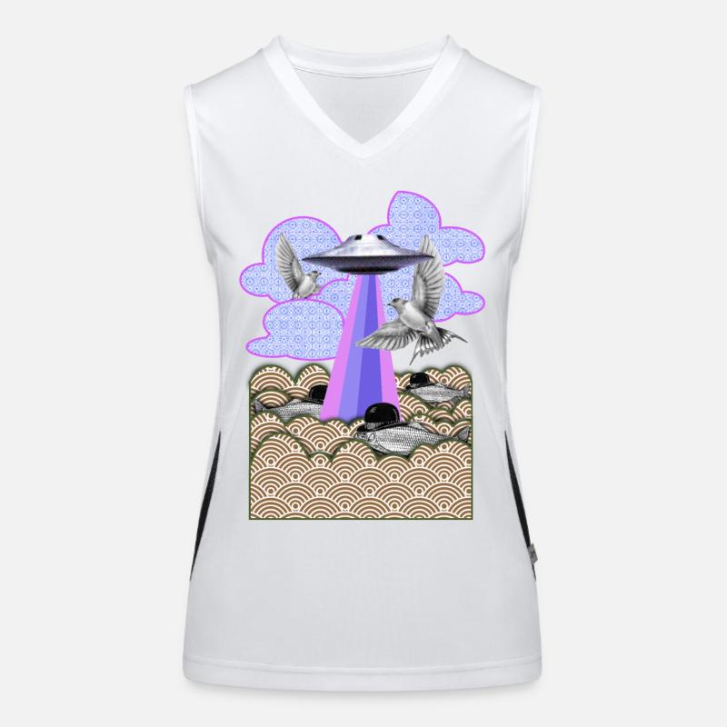 Flamingo Débardeur respirant contrasté Femme