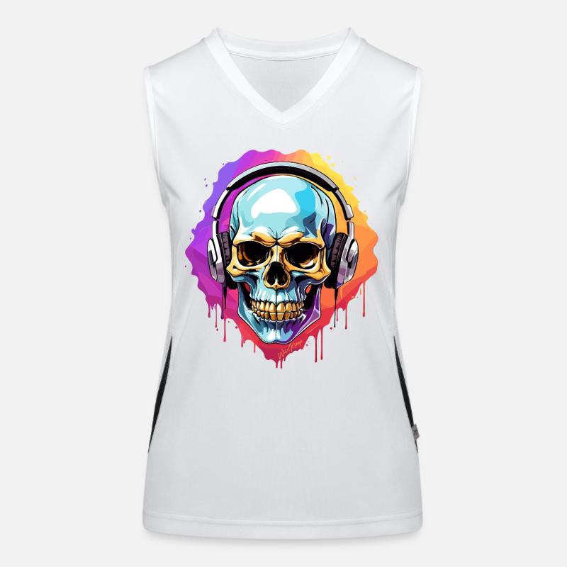 Casque Débardeur respirant contrasté Femme