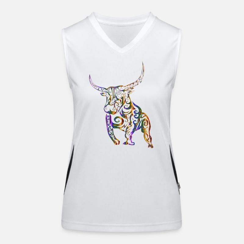 bull Women's Functional Contrast Tank Top