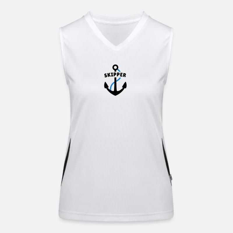 Skipper Funktionelles Kontrast-Tank Top für Frauen