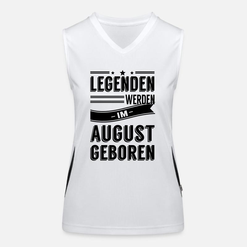 August Legenden Funktionelles Kontrast-Tank Top für Frauen