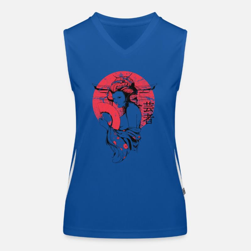 Japan sun Women's Functional Contrast Tank Top
