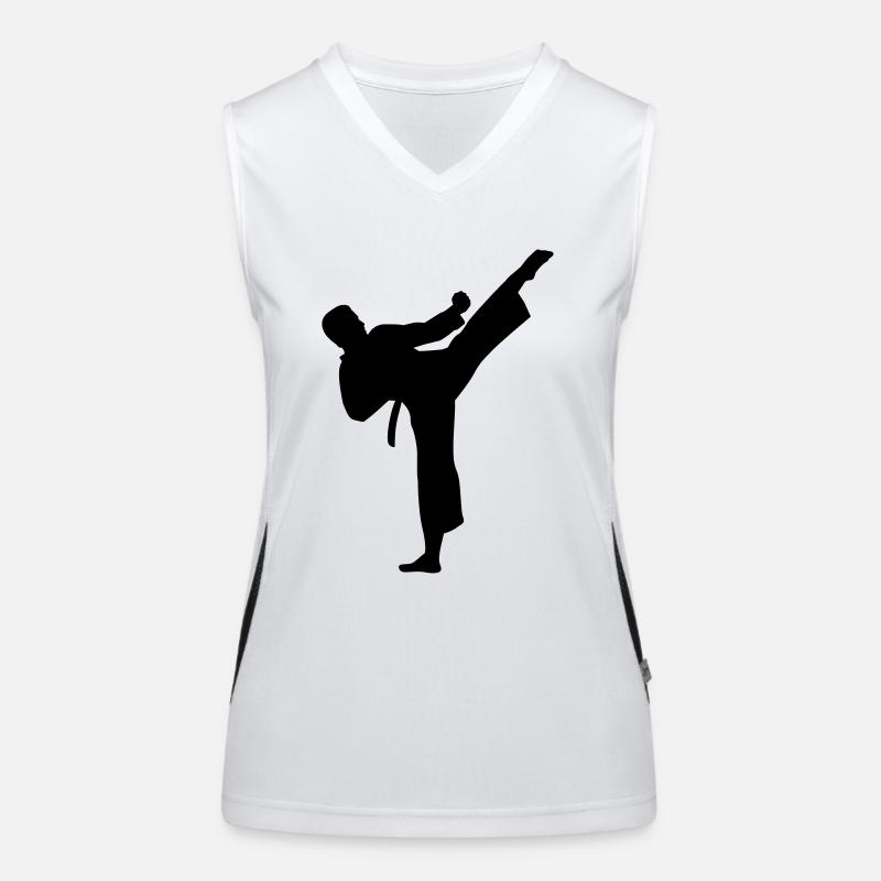 Karate Women's Functional Contrast Tank Top