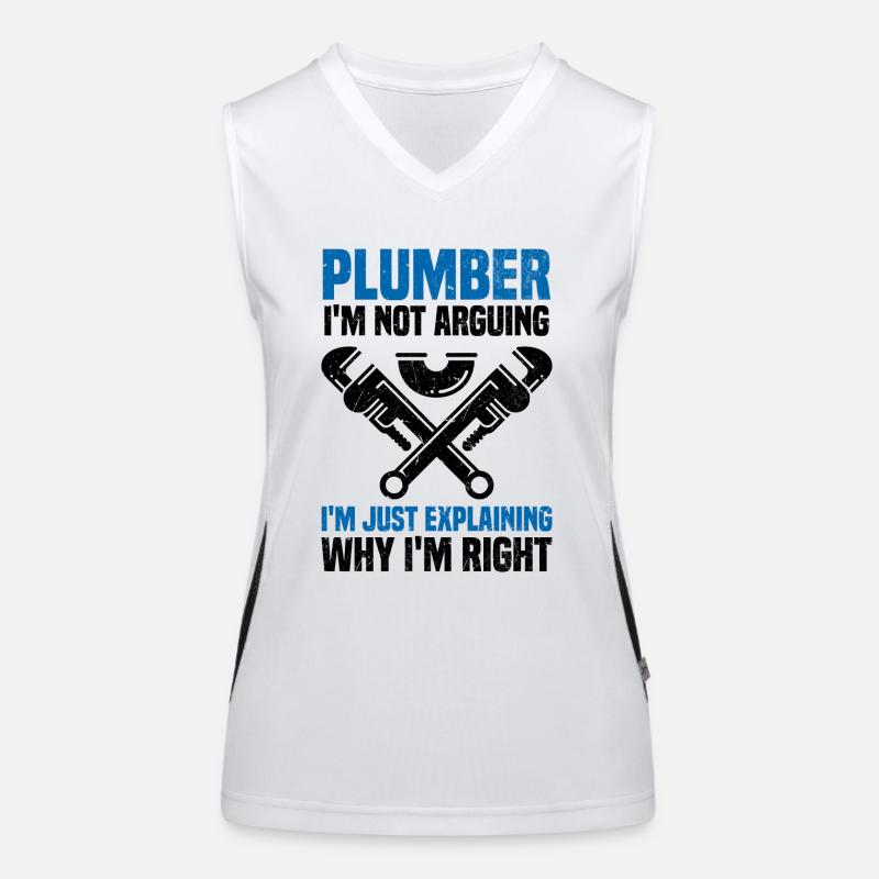 Plumber Women's Functional Contrast Tank Top