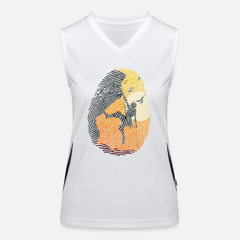 CLIMB escalade grimper roc escalader Débardeur respirant contrasté Femme