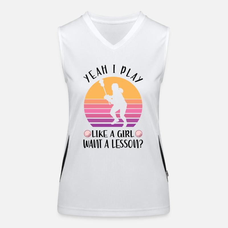 Lacrosse Débardeur respirant contrasté Femme