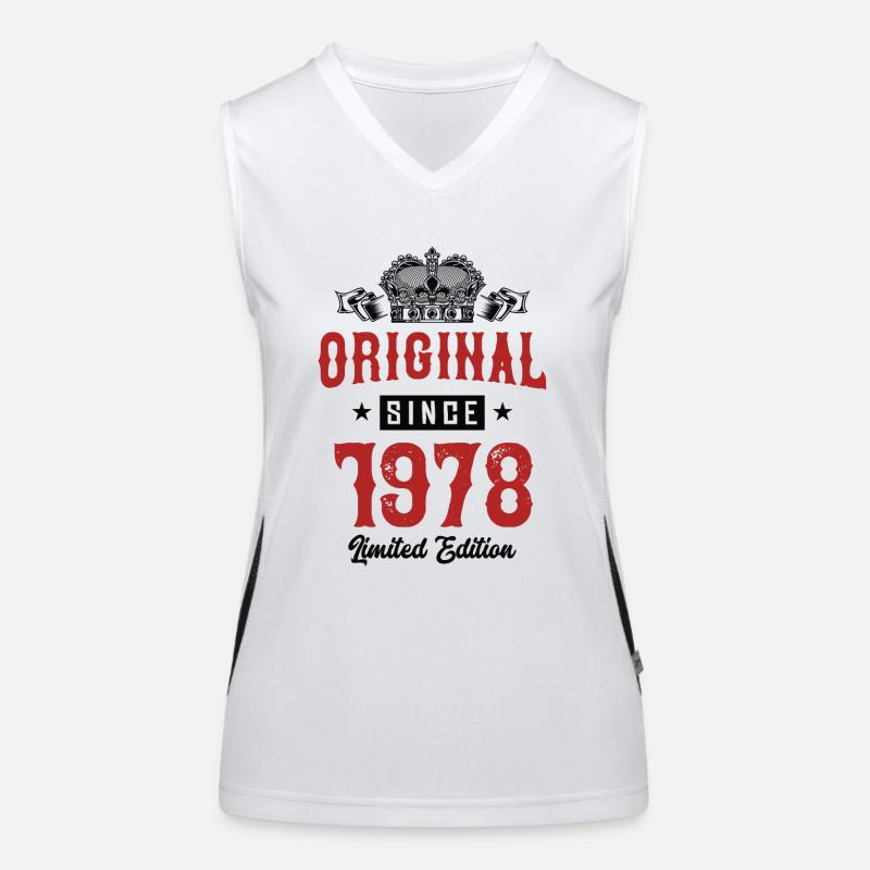 1978 limited edition Funktionelles Kontrast-Tank Top für Frauen