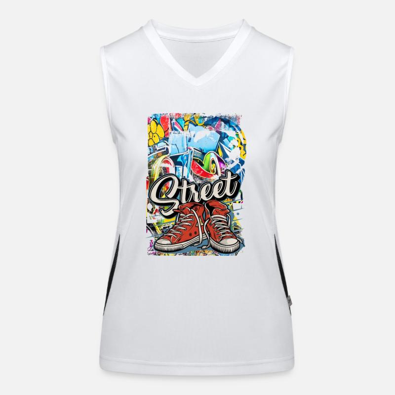 Breakdancing Dancing Streetdance Battle hip hop Women's Functional Contrast Tank Top