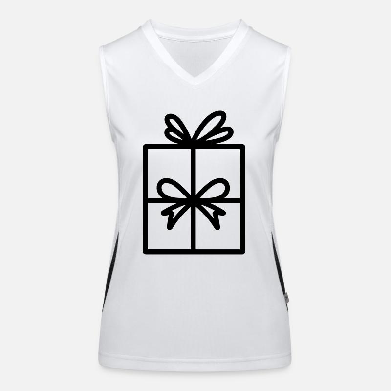 Small Gift Box Women's Functional Contrast Tank Top