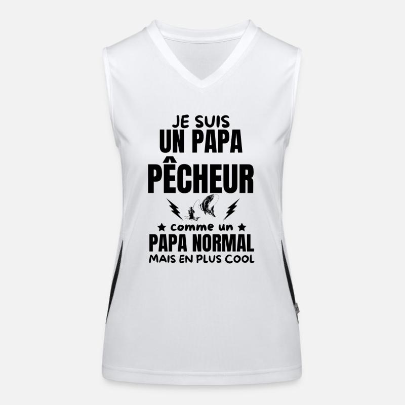 PAPA PECHEUR Débardeur respirant contrasté Femme