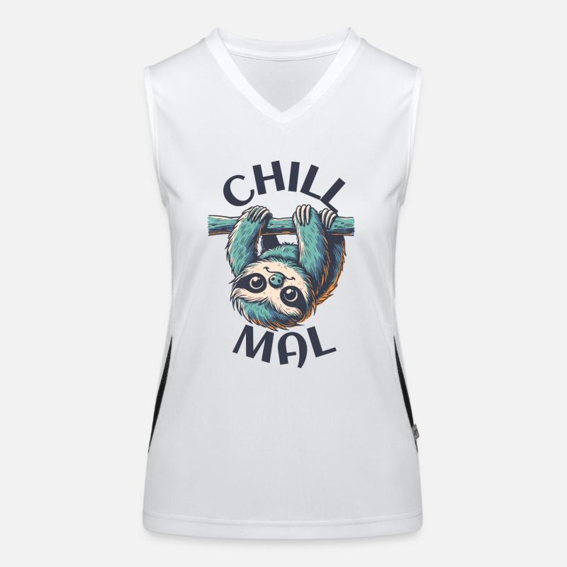 Chill mal Funktionelles Kontrast-Tank Top für Frauen