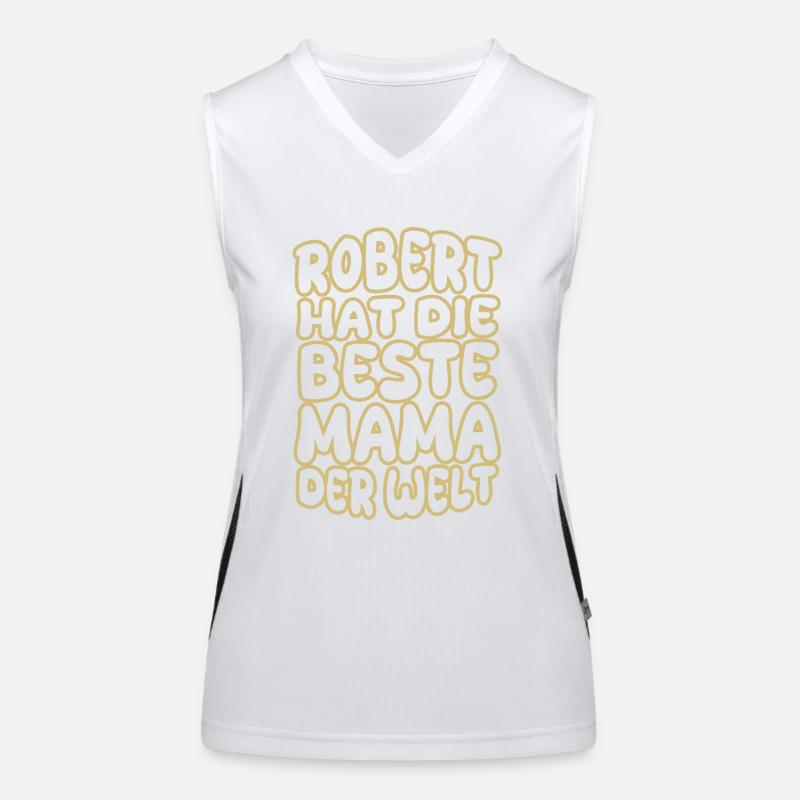 Robert as a saying Women's Functional Contrast Tank Top
