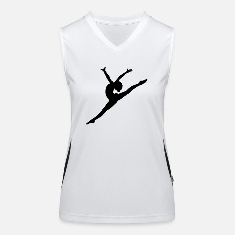 Tanzen Funktionelles Kontrast-Tank Top für Frauen