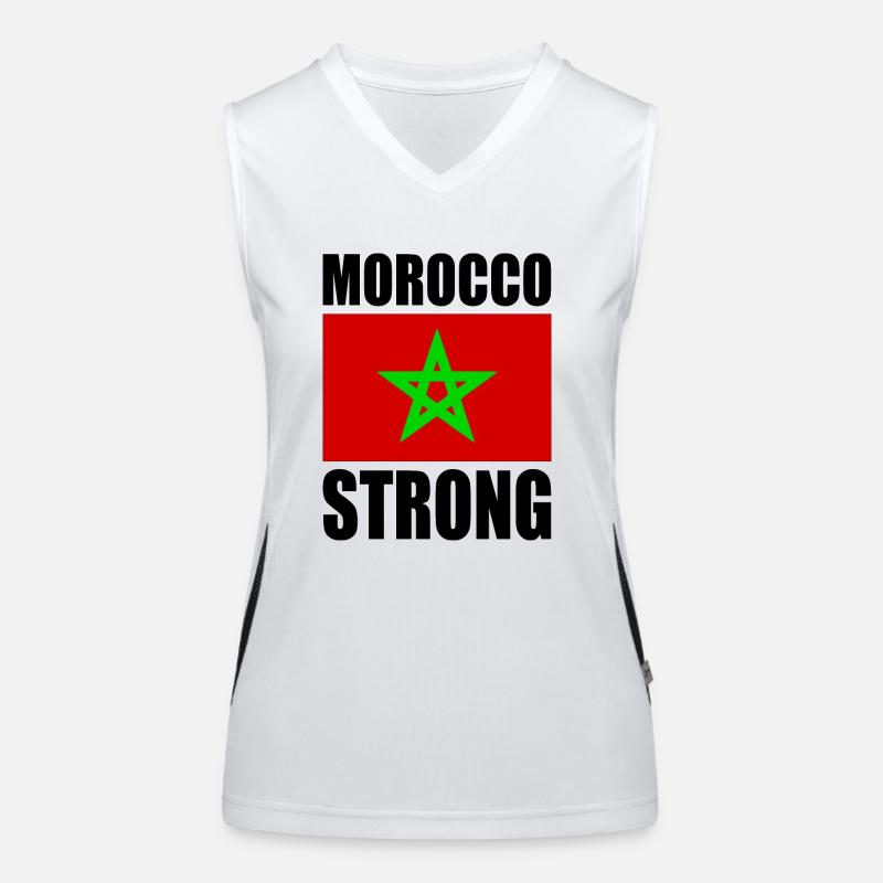Morocco strong Débardeur respirant contrasté Femme
