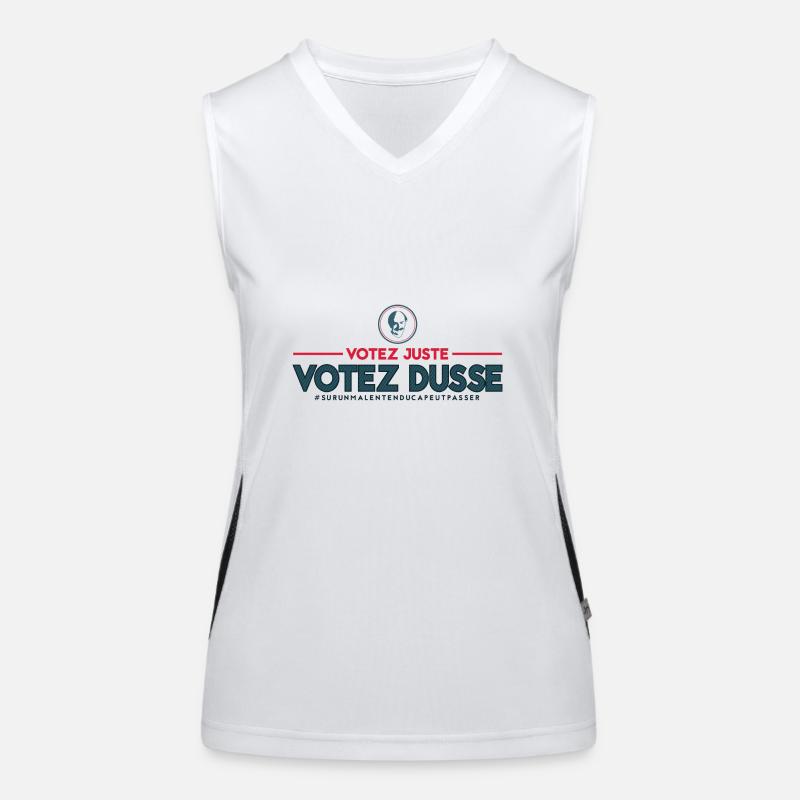 Votez Dusse Débardeur respirant contrasté Femme