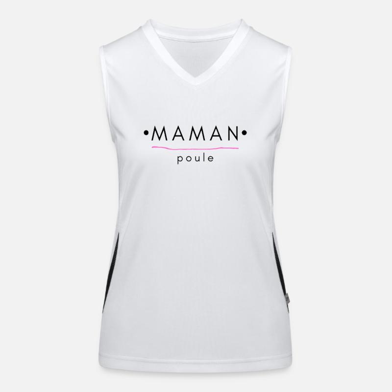 MAMAN poule Débardeur respirant contrasté Femme