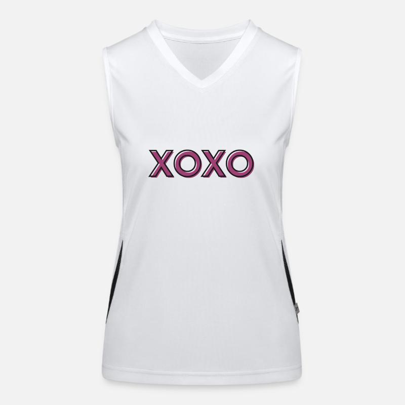 xoxo Débardeur respirant contrasté Femme