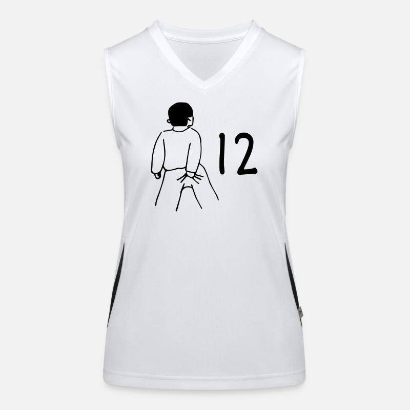 12th Birthday - 12 Years Old Women's Functional Contrast Tank Top