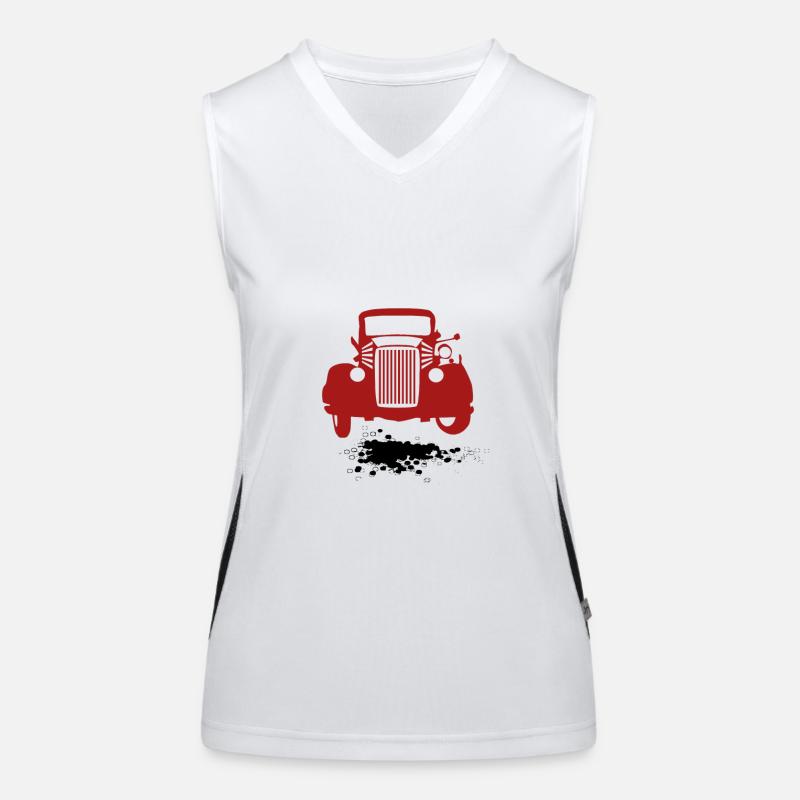 Autos, Mobile, Oldtimer Funktionelles Kontrast-Tank Top für Frauen