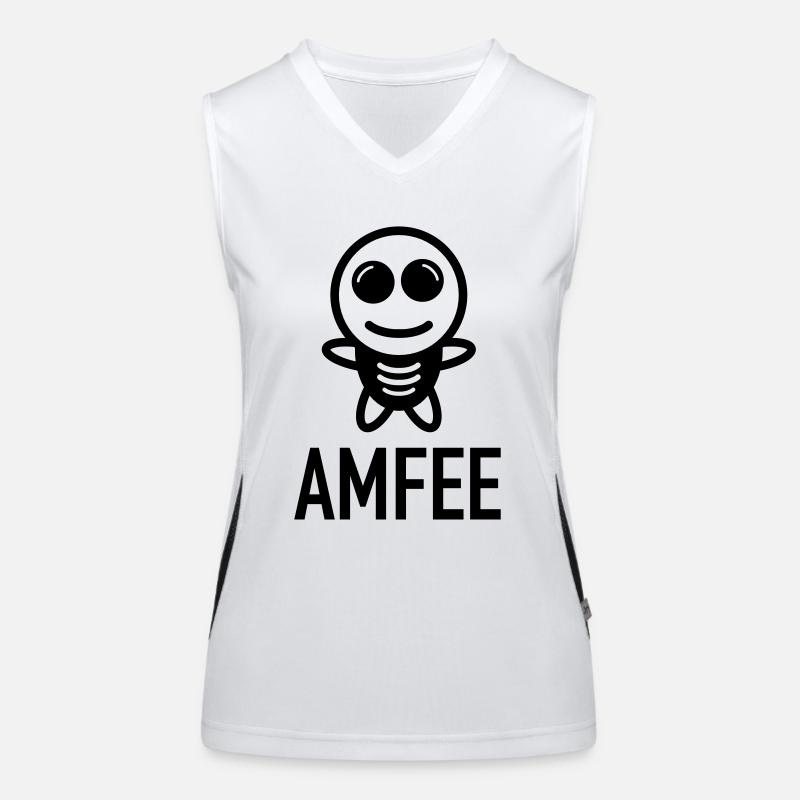 Amfee Funktionelles Kontrast-Tank Top für Frauen