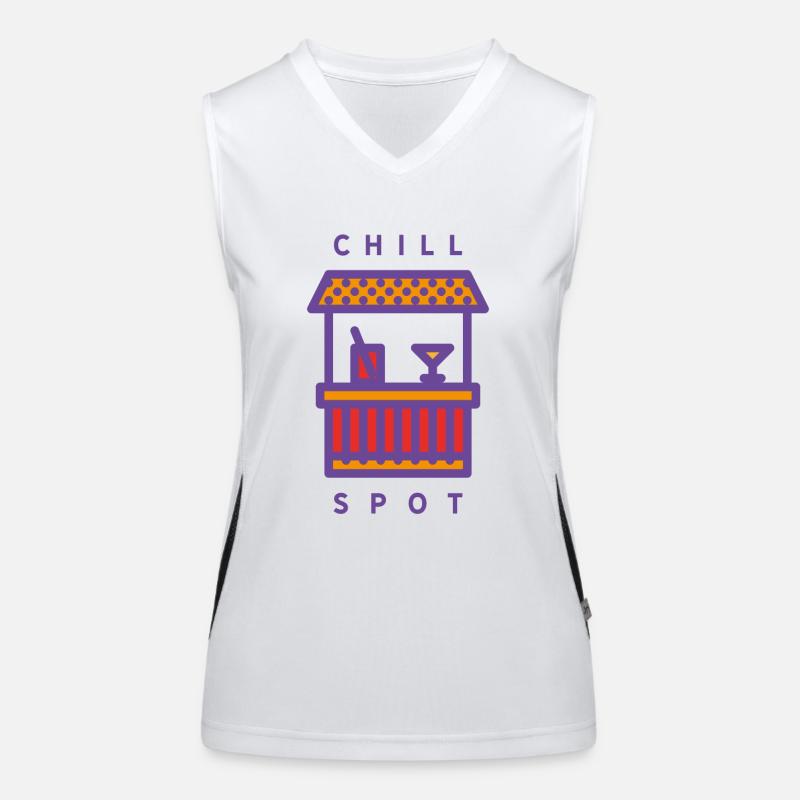 REFROIDISSEMENT Débardeur respirant contrasté Femme