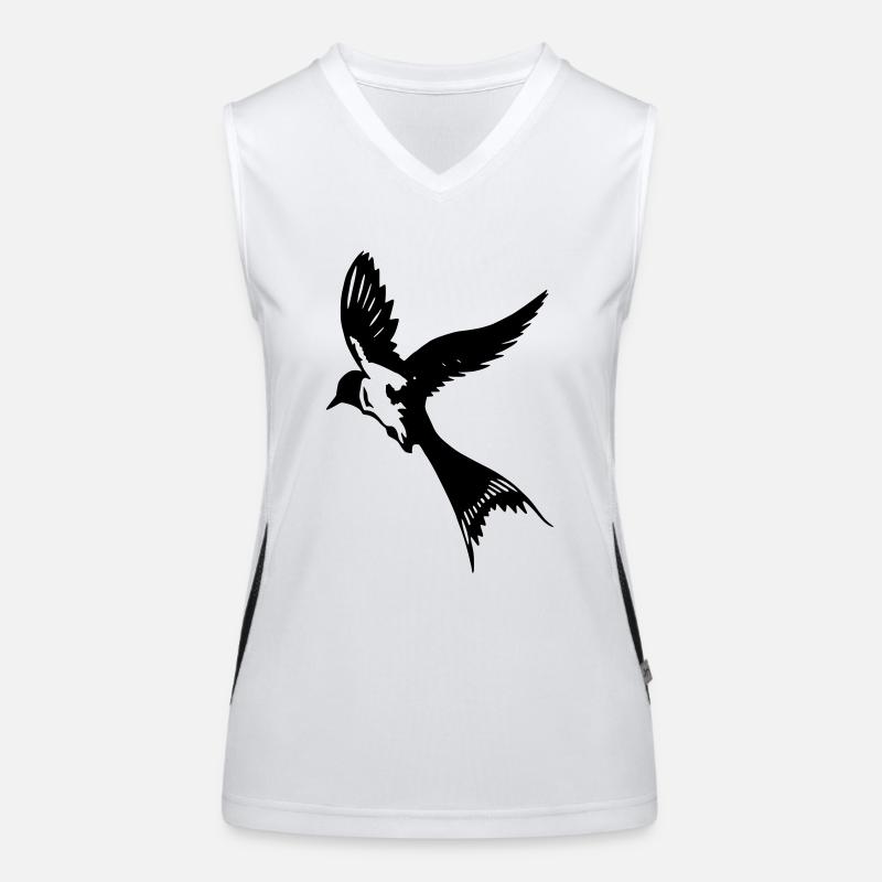 Flying Swallow Women's Functional Contrast Tank Top