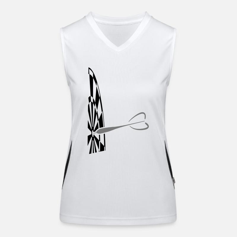 darts Women's Functional Contrast Tank Top
