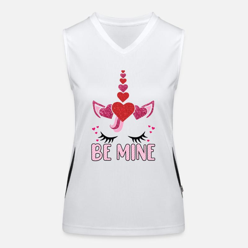 Be Mine Women's Functional Contrast Tank Top