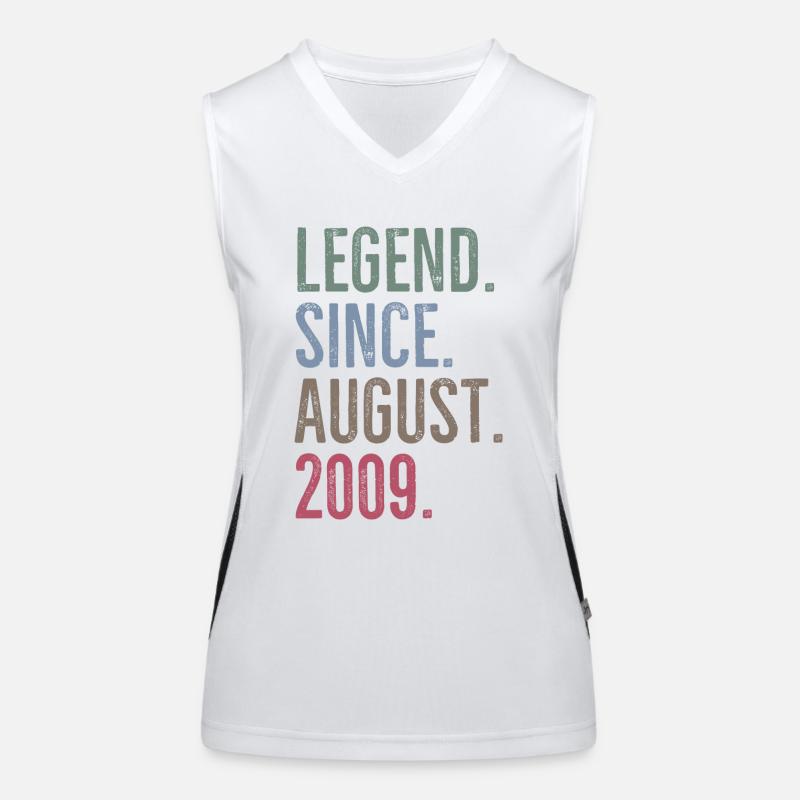 Legend Since August 2009 Women's Functional Contrast Tank Top