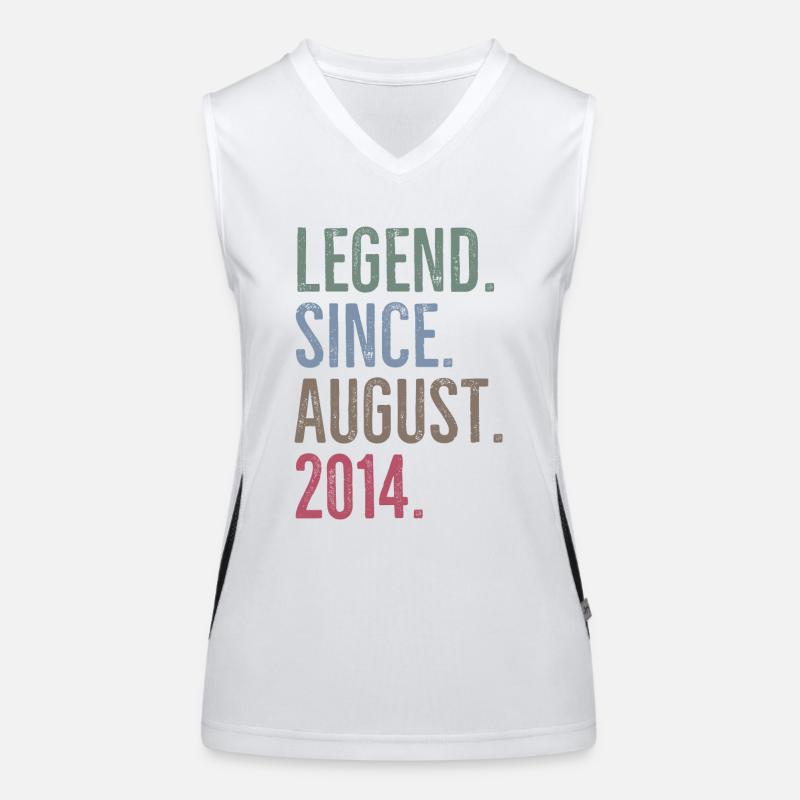 Legend Since August 2014 Women's Functional Contrast Tank Top