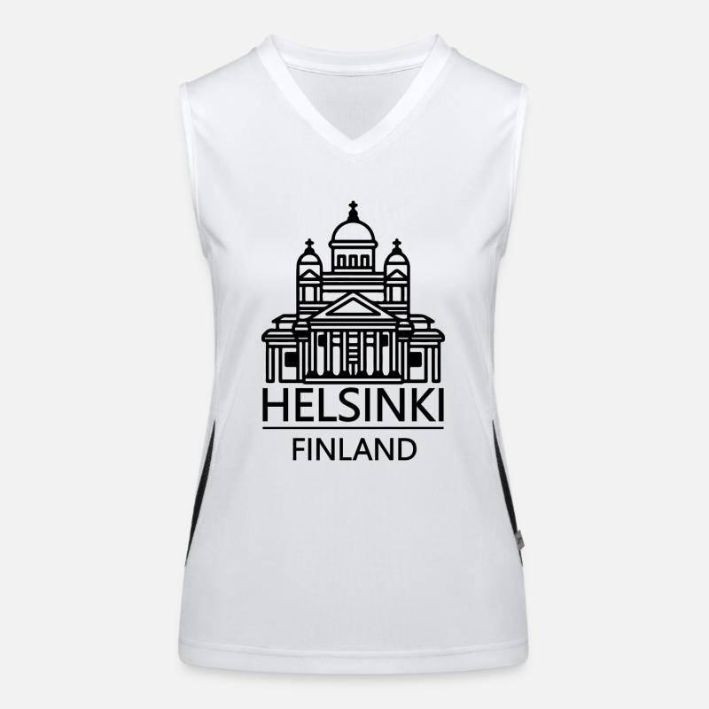 Helsinki Finlande Débardeur respirant contrasté Femme