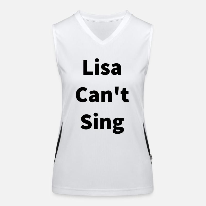Korean Women's Functional Contrast Tank Top