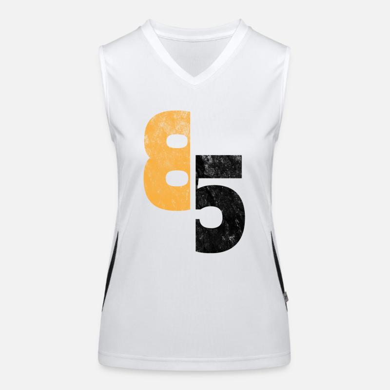 Nummer 85 Funktionelles Kontrast-Tank Top für Frauen
