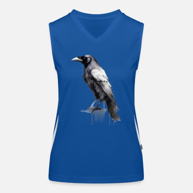 Corbeau Débardeur respirant contrasté Femme