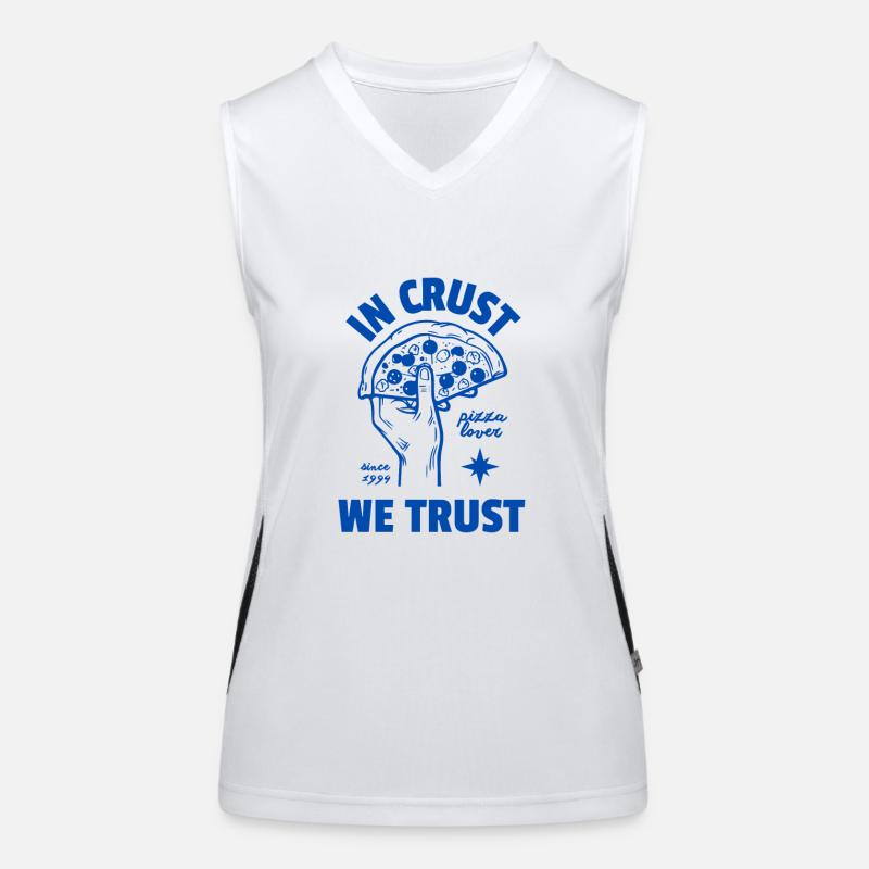Chez Crust we Trust Débardeur respirant contrasté Femme