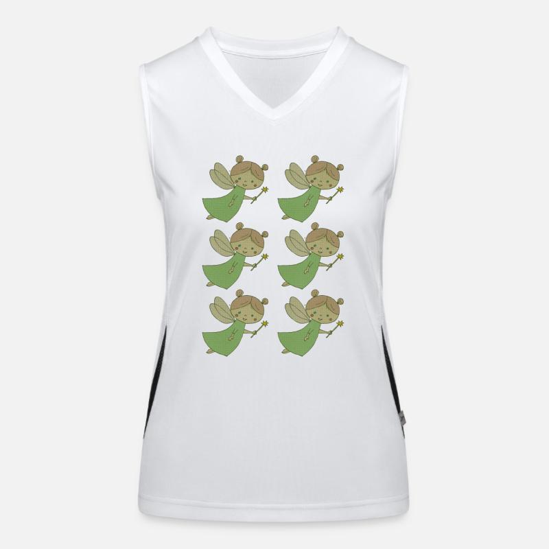 fee 6fach Funktionelles Kontrast-Tank Top für Frauen