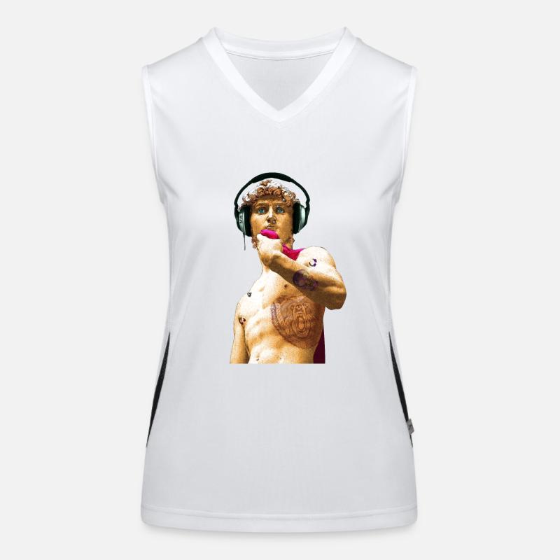 David Funktionelles Kontrast-Tank Top für Frauen