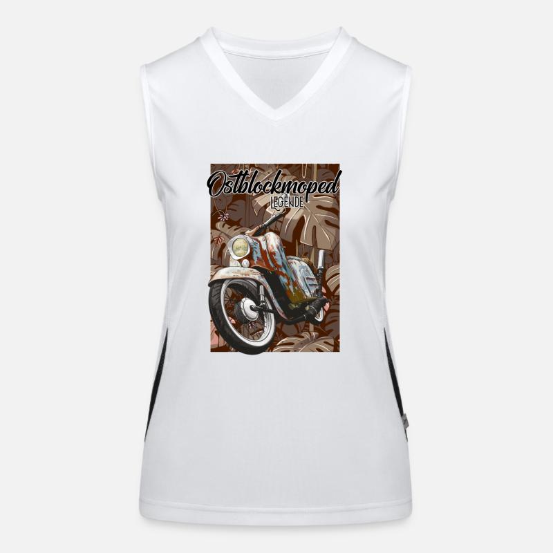 Schwalbe Tuning (Rust) // Illustration Women's Functional Contrast Tank Top