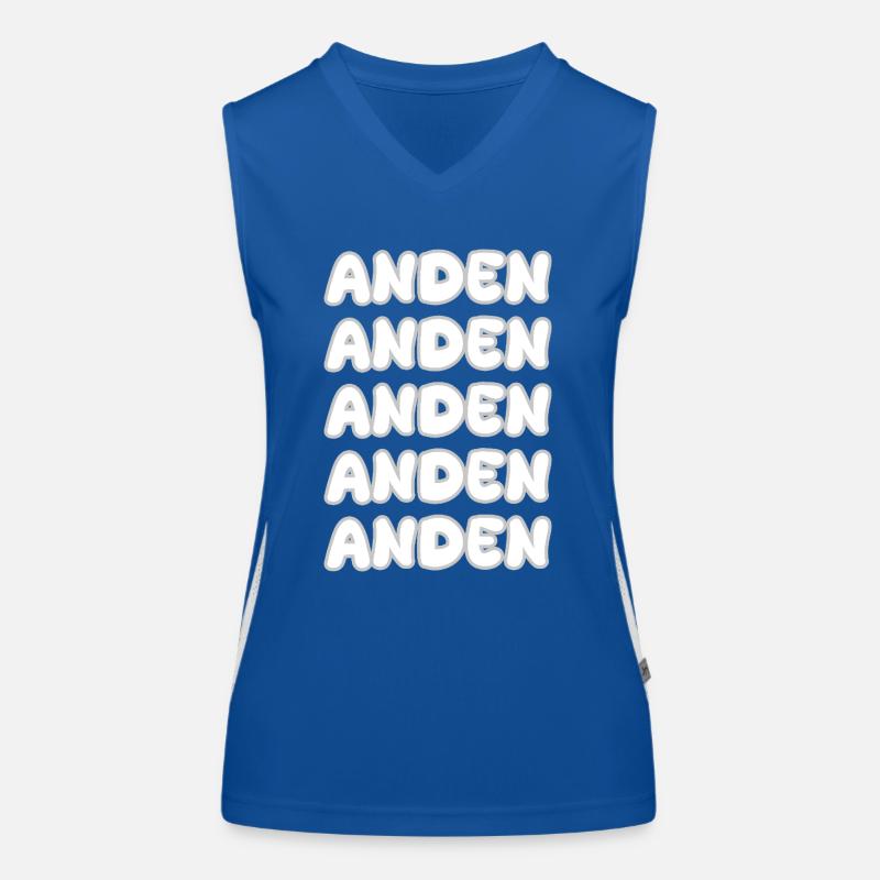 Les Andes comme escalade Débardeur respirant contrasté Femme