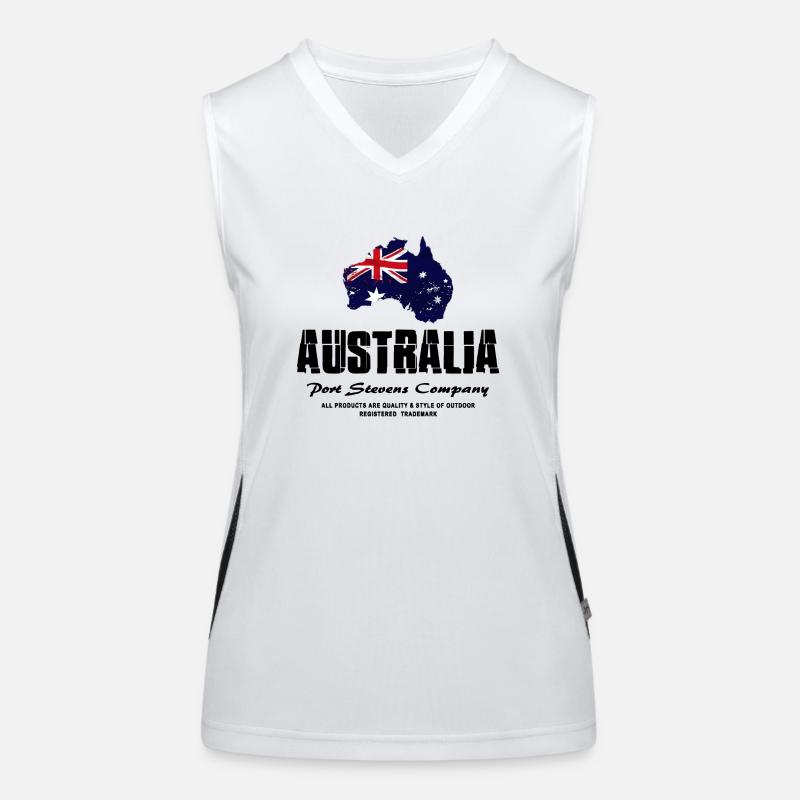 Australia - Australien Funktionelles Kontrast-Tank Top für Frauen