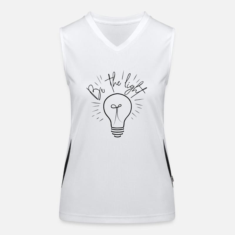 Vær lyset Funktionel kontrast tanktop til damer