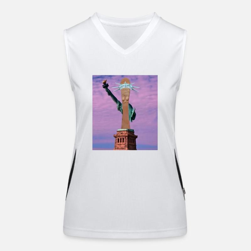 Liberty Patrick Funktionelles Kontrast-Tank Top für Frauen