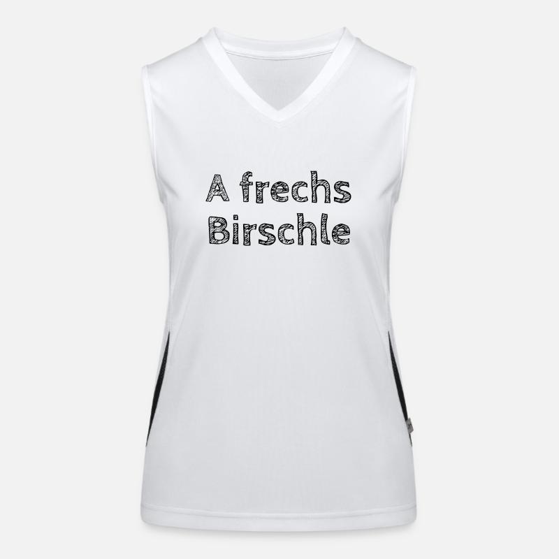 Un Birschle effronté Débardeur respirant contrasté Femme