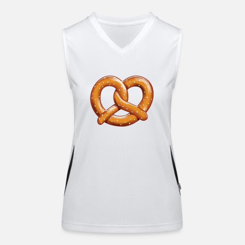 bretzel Débardeur respirant contrasté Femme