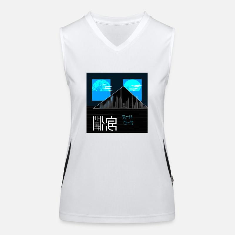 Japan Funktionelles Kontrast-Tank Top für Frauen