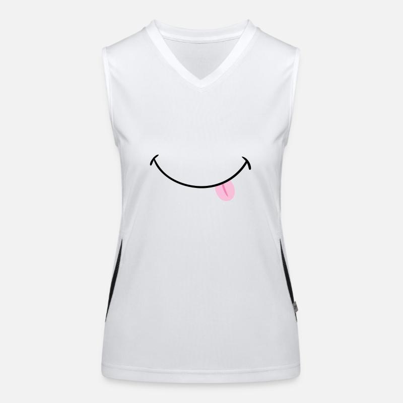 Fun Débardeur respirant contrasté Femme